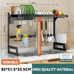 Over Sink Drain Rack Two Lengths Organiser | StorageOZ