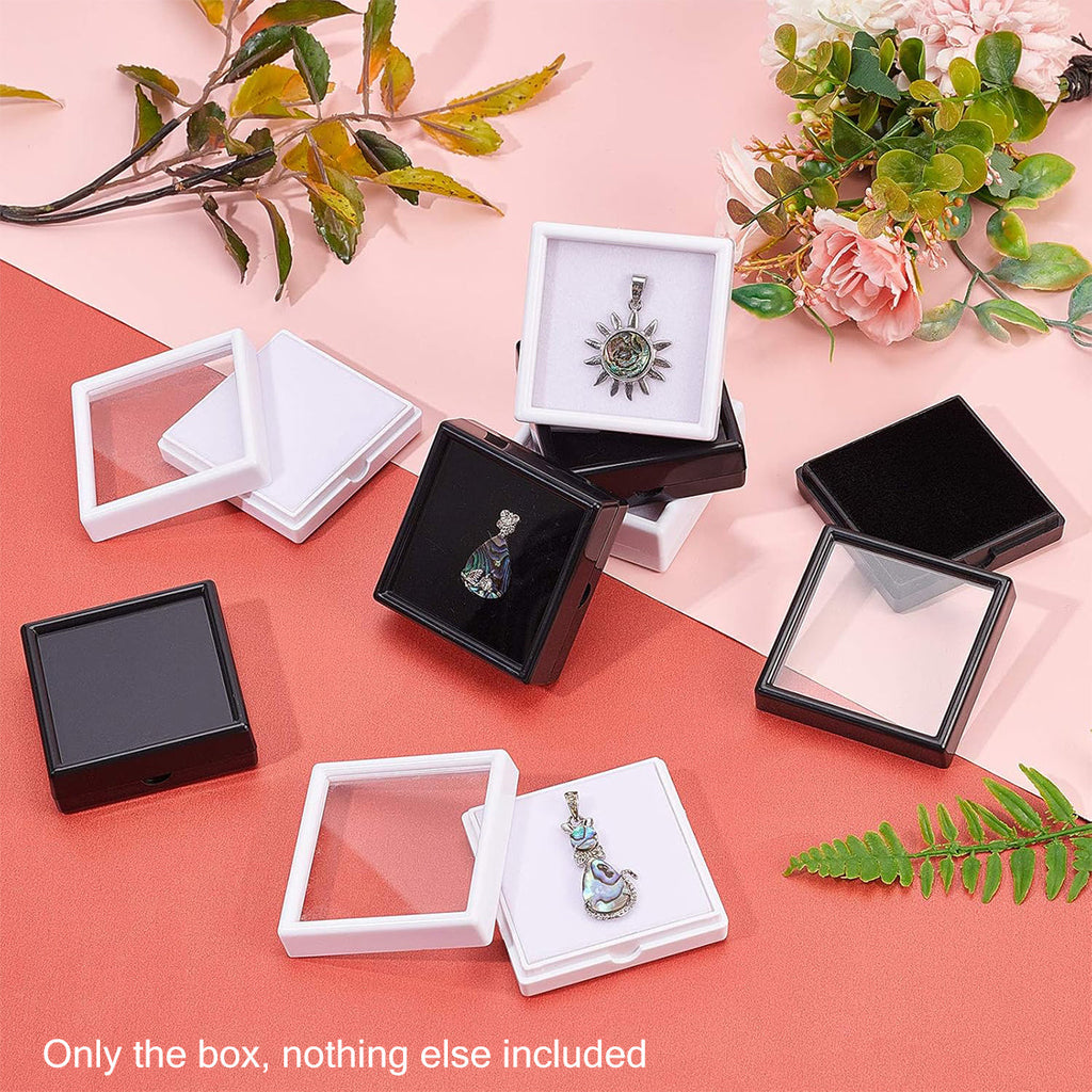 Clear Gem Display Boxes Five Pack Options | StorageOZ