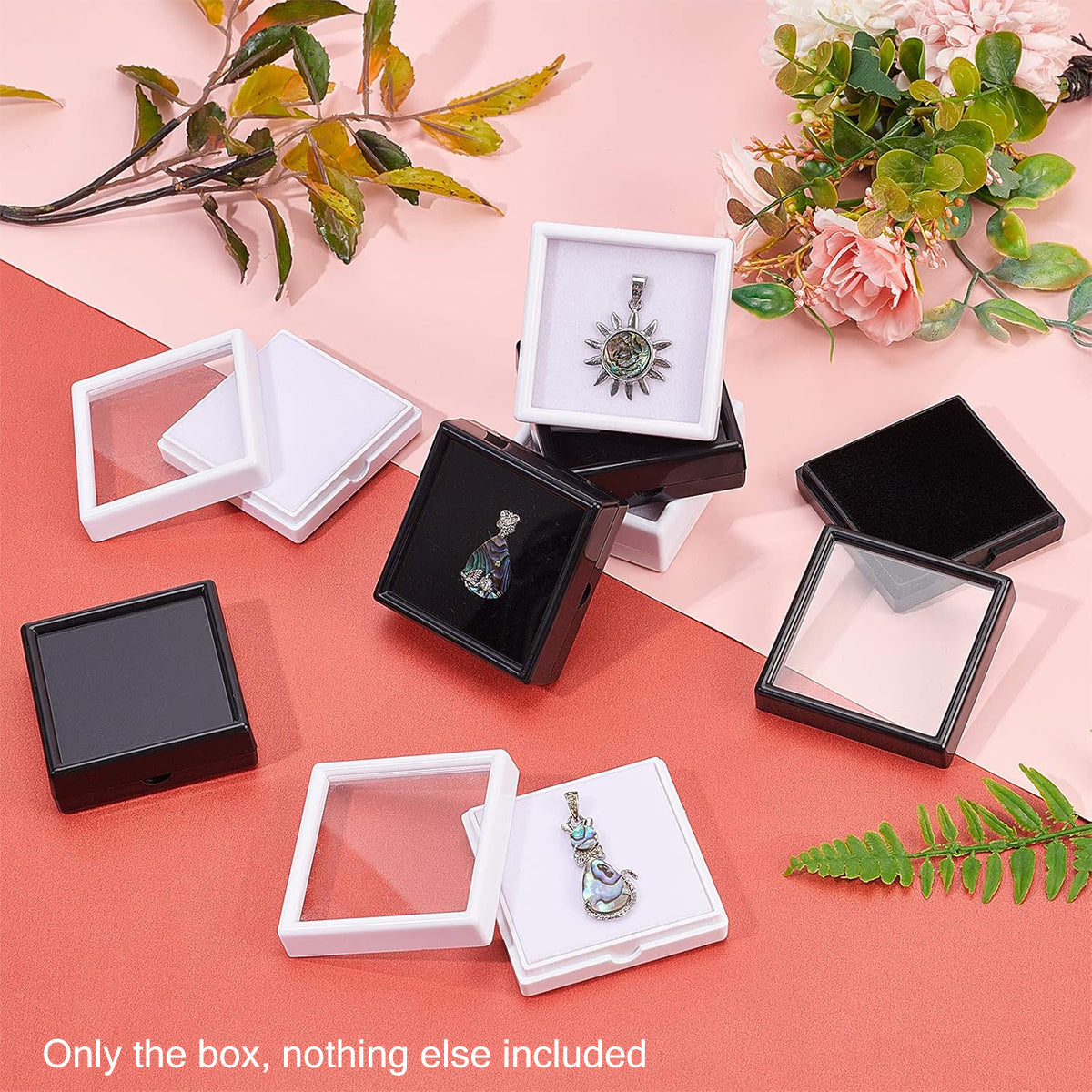Clear Gem Display Boxes Five Pack Options | StorageOZ