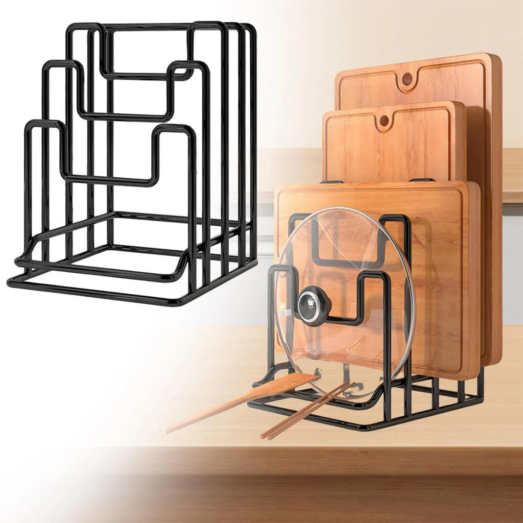 2 Pcs Board Lid Racks Two Colours Organiser | StorageOZ