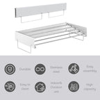 100cm Foldable Wall Drying Rack Two Colours | StorageOZ
