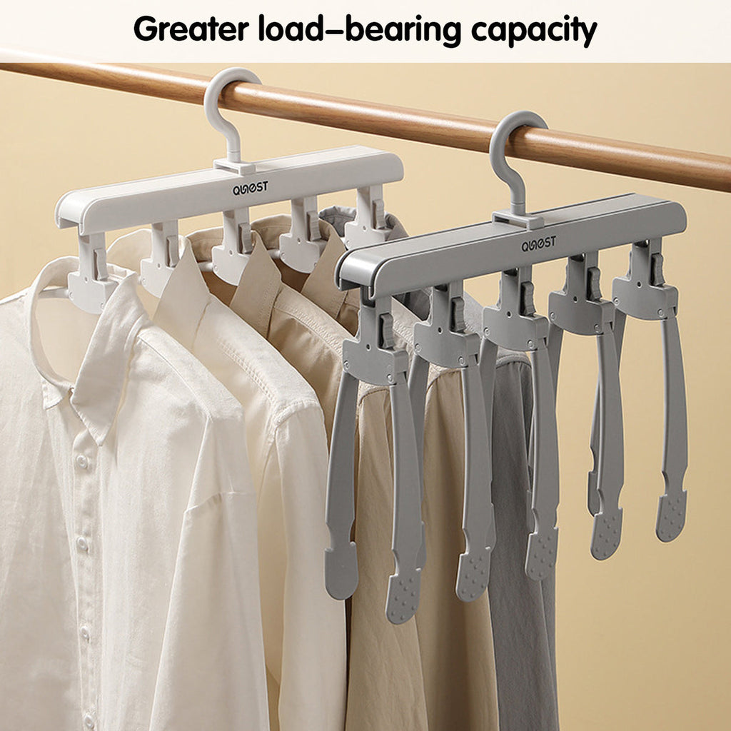 Folding Clothes Hanger in Three Colours Set | StorageOZ