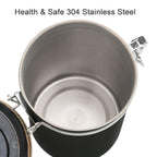 Coffee Canisters Two Sizes Kitchen Organiser | StorageOZ