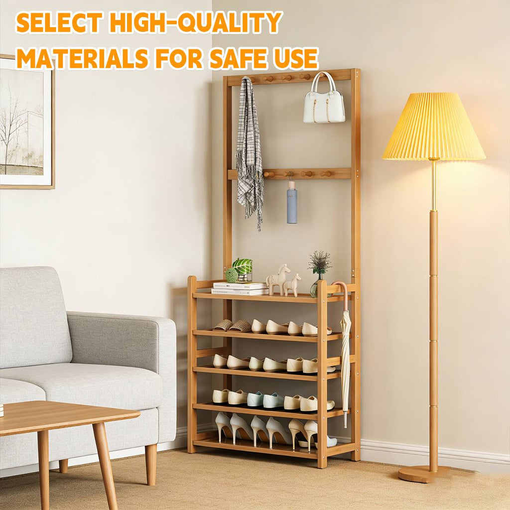 70cm Shoe Rack Entry Storage Organiser Set | StorageOZ