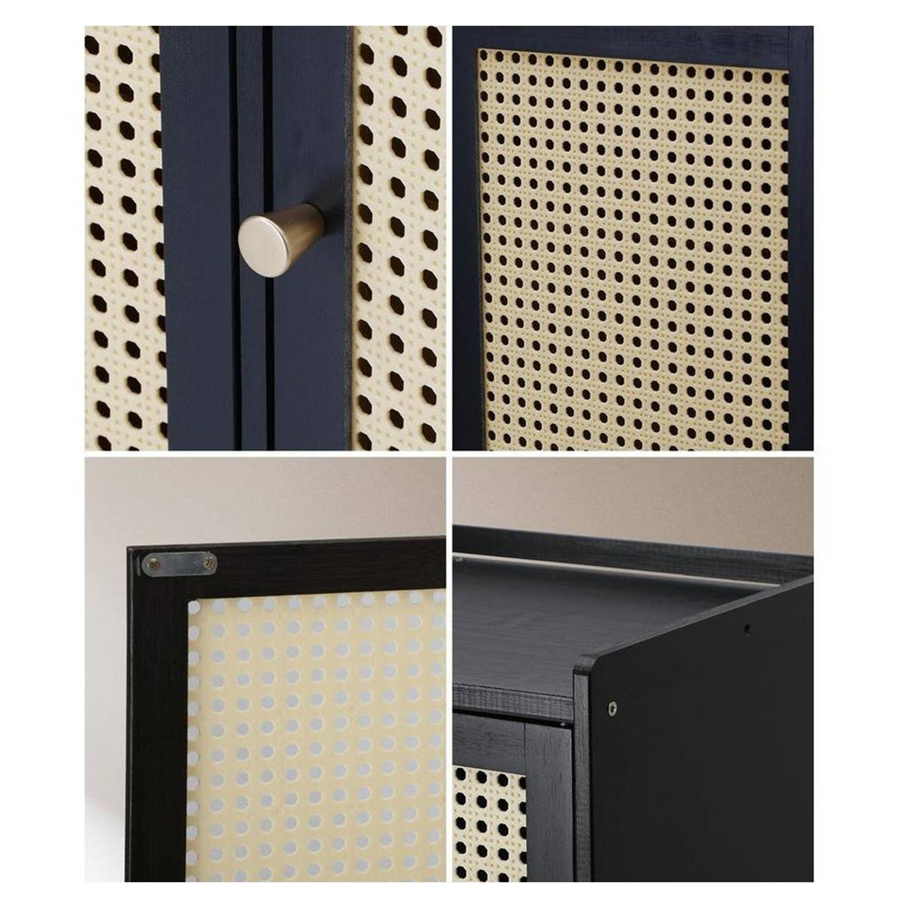 Black Entry Shoe Storage Cabinet Organiser | StorageOZ