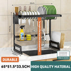 Over Sink Drain Rack Two Lengths Organiser | StorageOZ