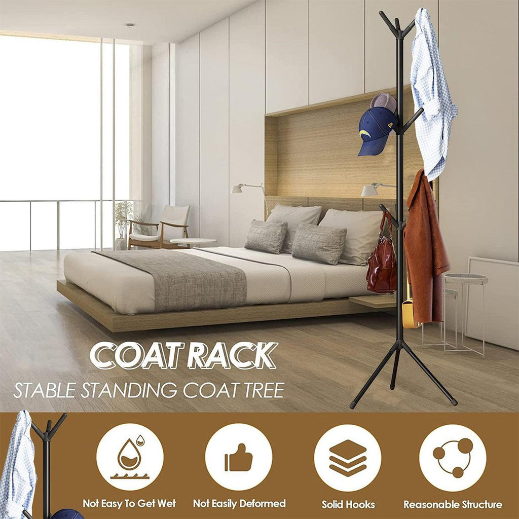 67 Inch Iron Tree Coat Rack Two Colours Set | StorageOZ