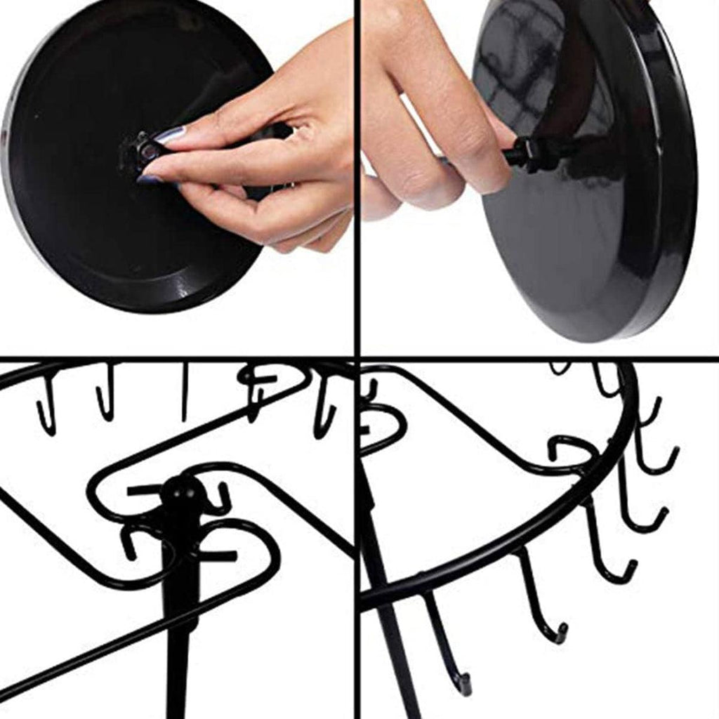 Rotating Iron Jewellery Stand Two Colours | StorageOZ