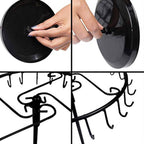 Rotating Iron Jewellery Stand Two Colours | StorageOZ