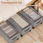 Wheeled Under Bed Storage Box Two Sizes Set | StorageOZ