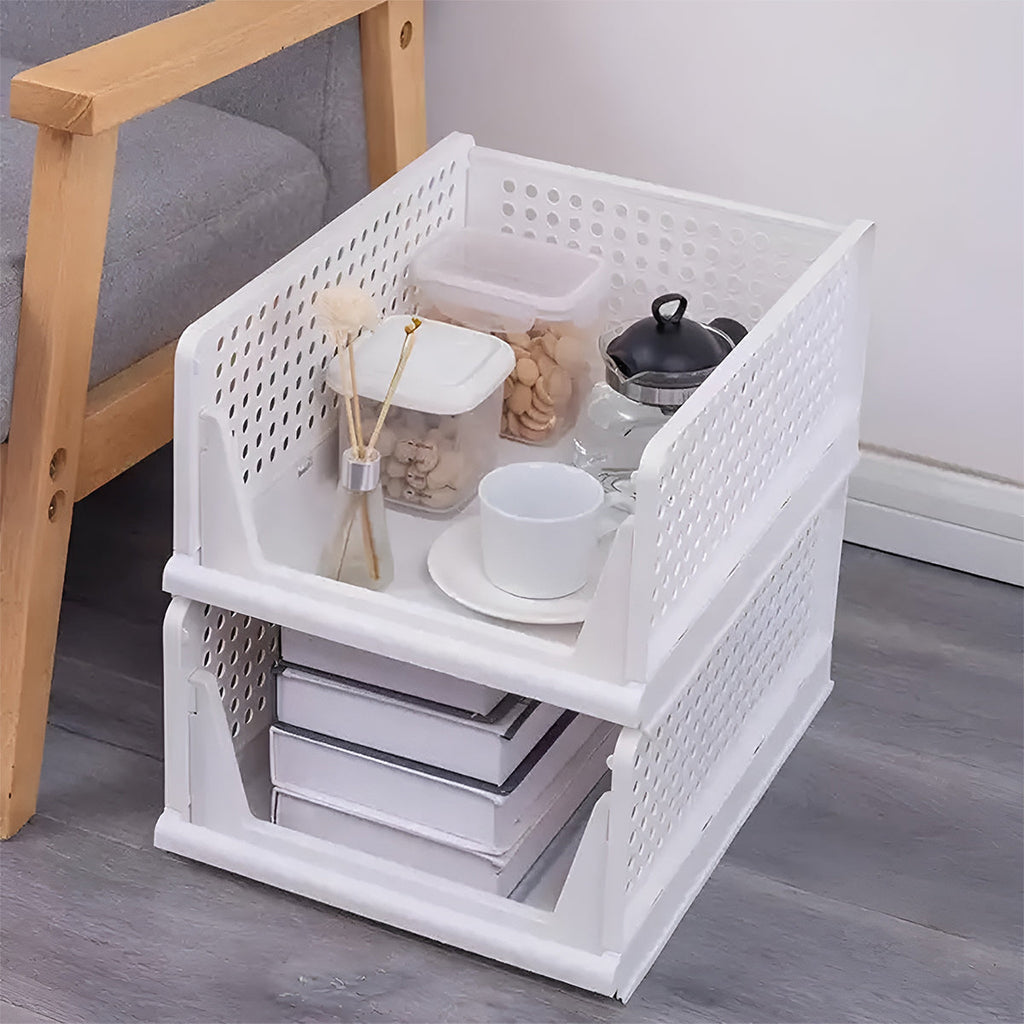 Stackable Drawer Clothes Baskets Three Sizes | StorageOZ