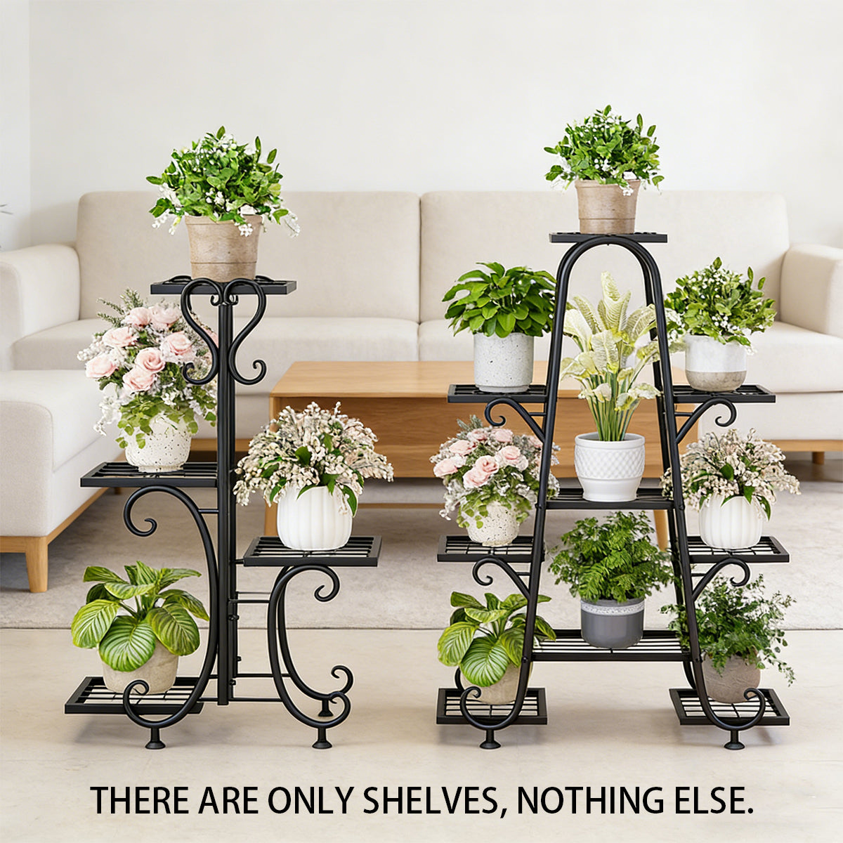 Metal Plant Stand 4 or 9 Tiers Organiser | StorageOZ