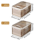 Layered Clothes Storage Box 7 or 9 Grids | StorageOZ