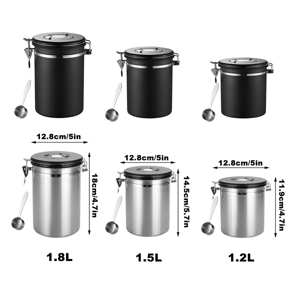 Sealed Jars Several Sizes Kitchen Organiser | StorageOZ