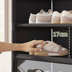 8 Tier Shoe Cabinet Two Depths Organiser | StorageOZ