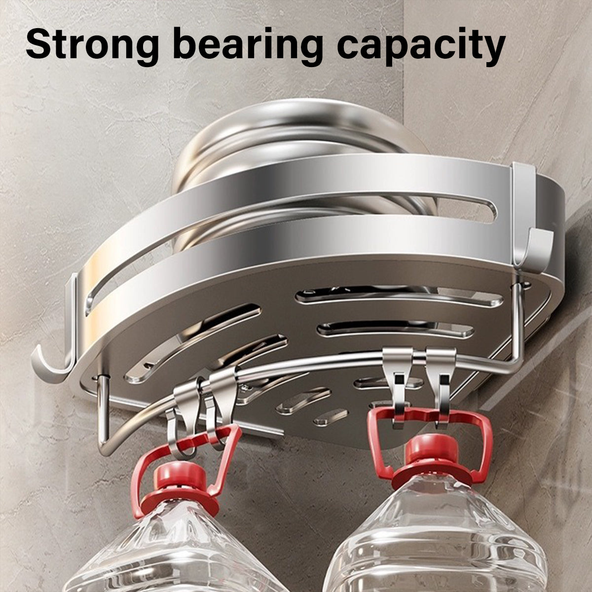 Stainless Corner Shower Shelf Two Variants | StorageOZ