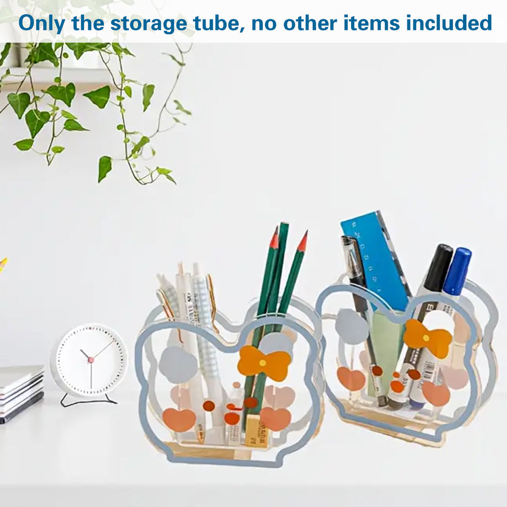 Bear Pen Holders Two Colours Desk Organiser | StorageOZ