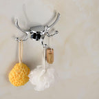 Folding Swivel Wall Hook Two Finishes Set | StorageOZ