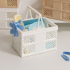 Foldable Plastic Storage Basket Four Colours | StorageOZ