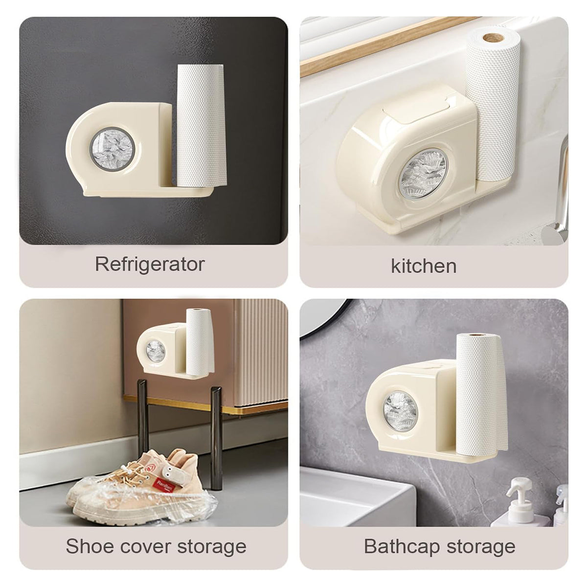 Wall Wrap Bag Holder Two Colours Organiser | StorageOZ