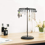 Rotating Iron Jewellery Stand Two Colours | StorageOZ