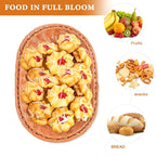 Rattan Style Fruit Basket in Two Sizes Set | StorageOZ