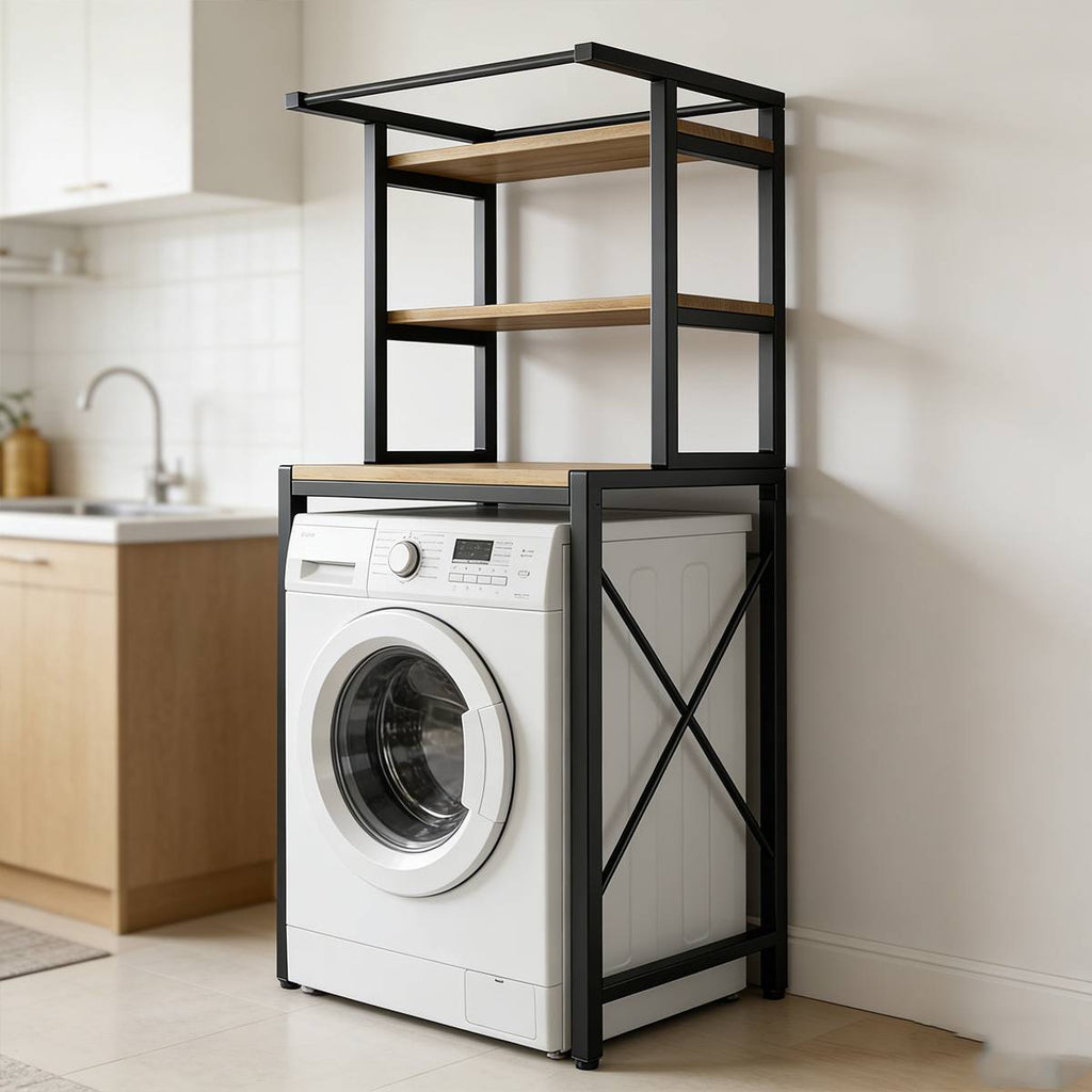 3 Tier Over Washer Rack Two Colours Rack | StorageOZ