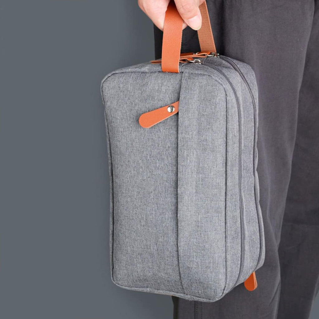 Toiletry Bag with Two Compartments Three Colours | StorageOZ