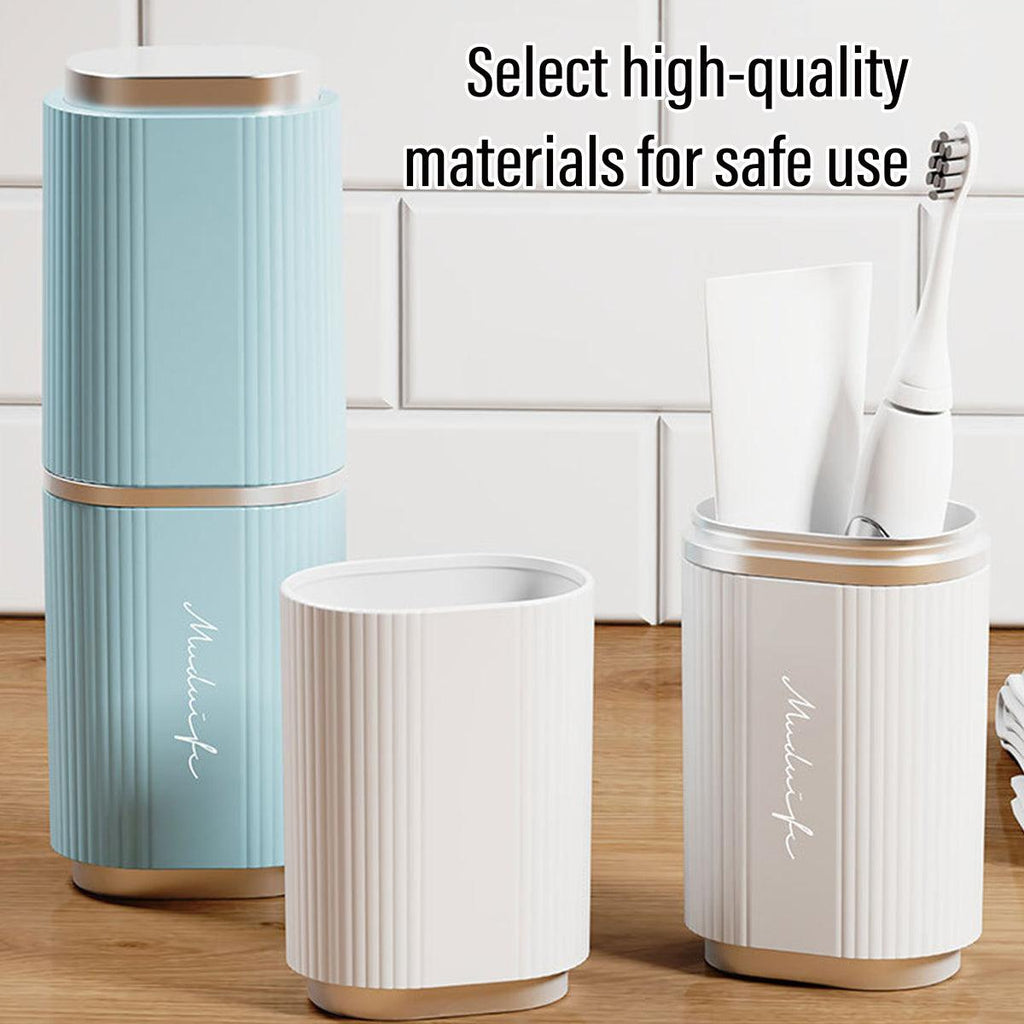 2 Pcs Travel Toiletry Cups Two Colours Set | StorageOZ