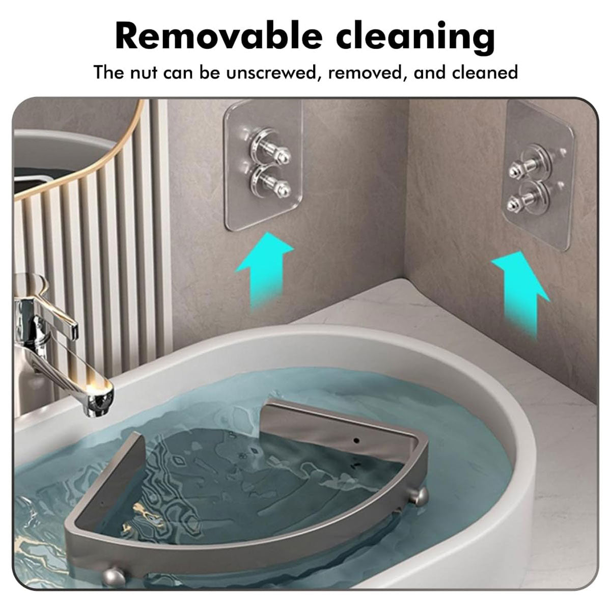 3 Tier Triangle Bathroom Rack Two Colours | StorageOZ