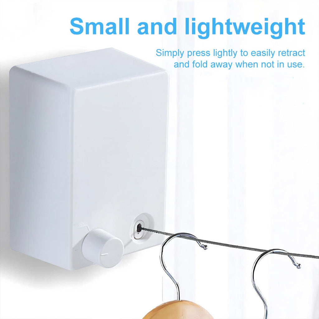 Retractable 4.2m Clothesline Two Colours | StorageOZ