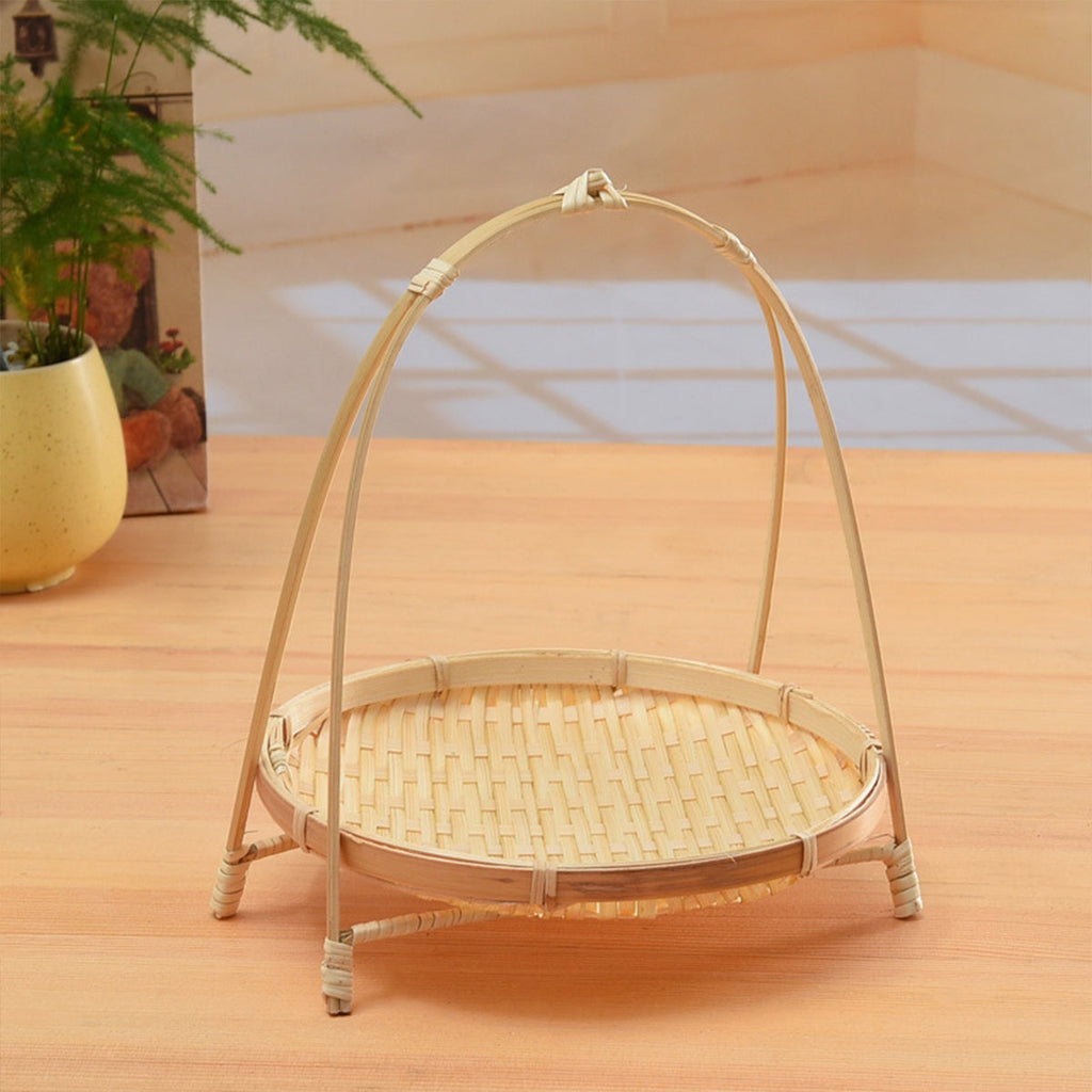 Bamboo Serving Basket in One to Three Tiers | StorageOZ