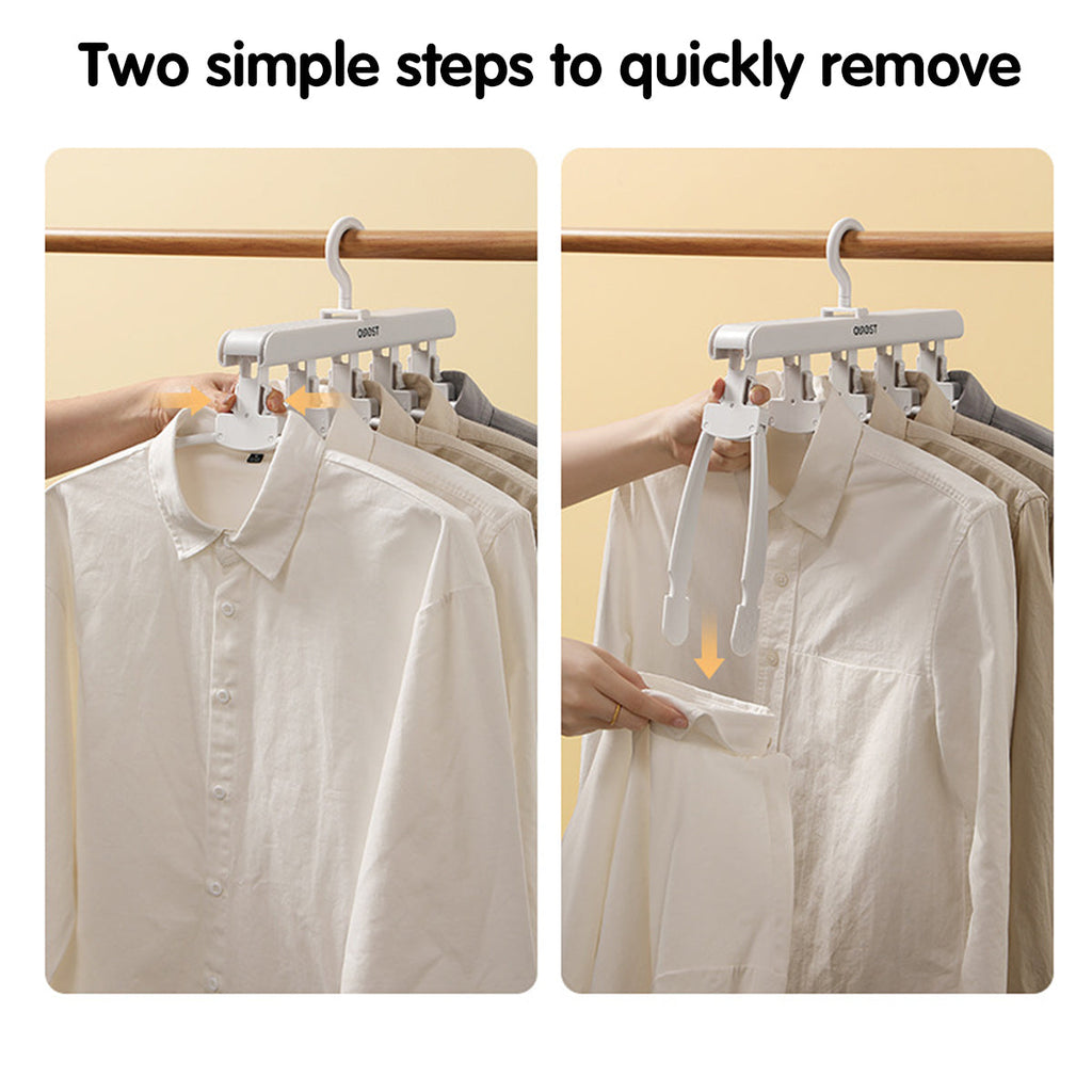 Folding Clothes Hanger in Three Colours Set | StorageOZ