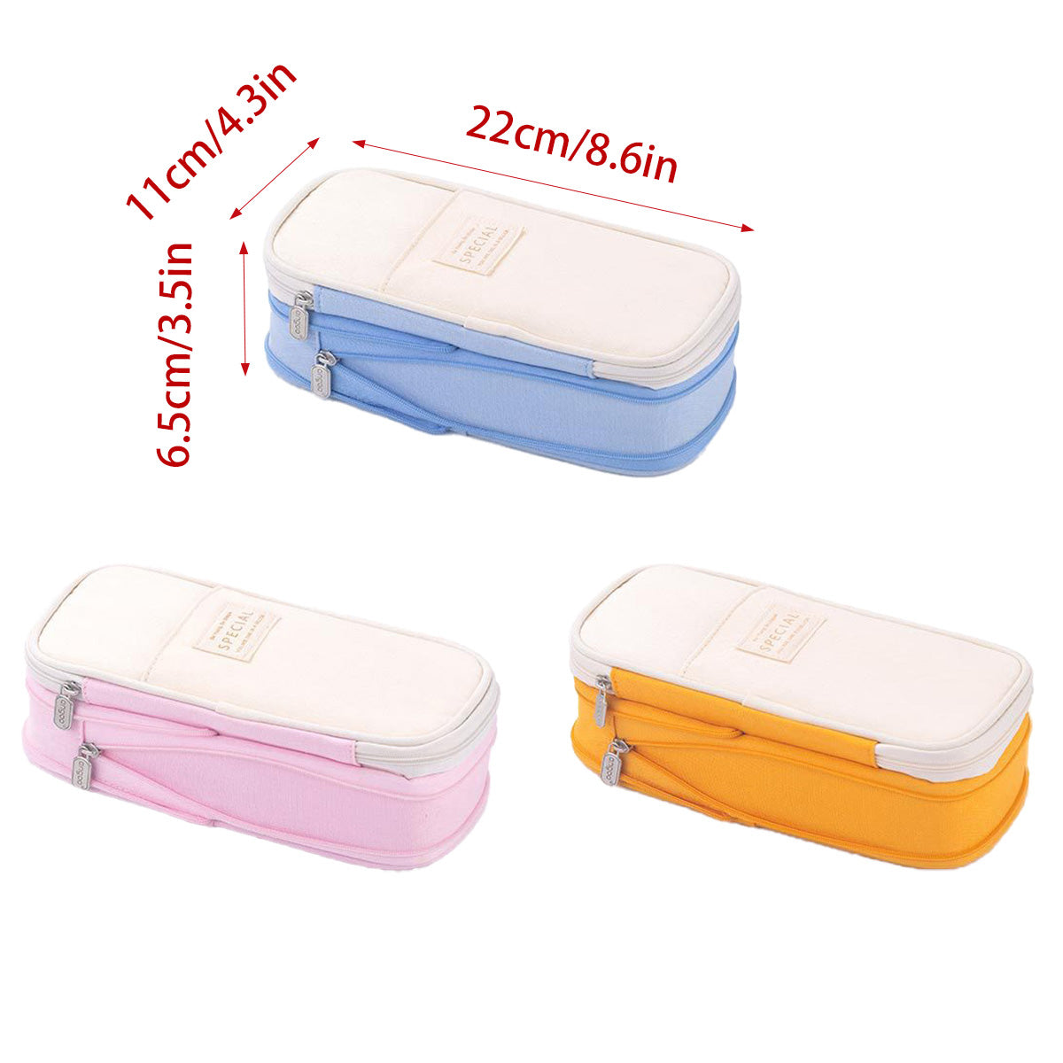 Pen Bags Two Colours Desk Storage Organiser | StorageOZ