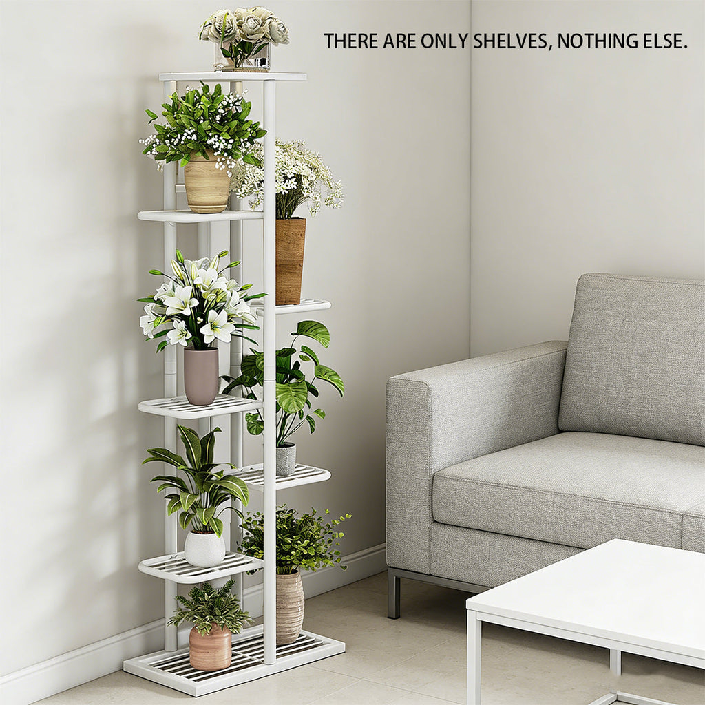 7 Tier Metal Plant Stand Two Colours Set | StorageOZ