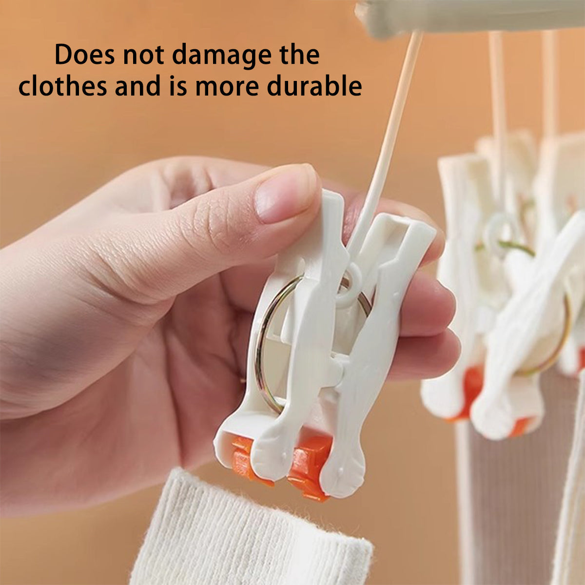 14 Clip Folding Drying Rack in Three Colours | StorageOZ