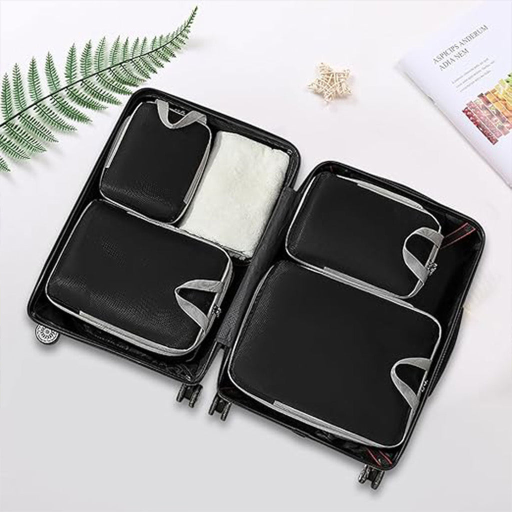 4 Pcs Travel Compression Bags Four Colours | StorageOZ