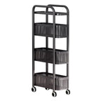 Pull Out Narrow Storage Cart Two Colours | StorageOZ