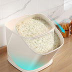 Rice Dispensers Two Colours Kitchen Organiser | StorageOZ