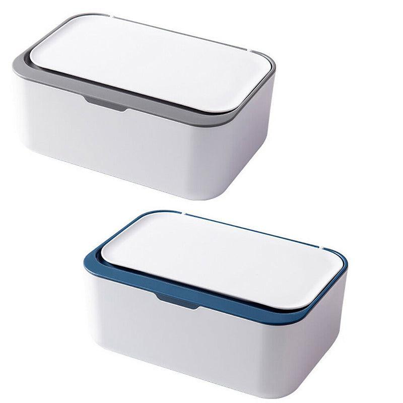 PP Wipe and Tissue Storage Box Two Colours | StorageOZ