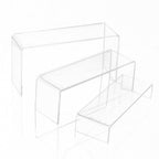 3 Pcs Acrylic Display Stand Shoe Rack Set | StorageOZ