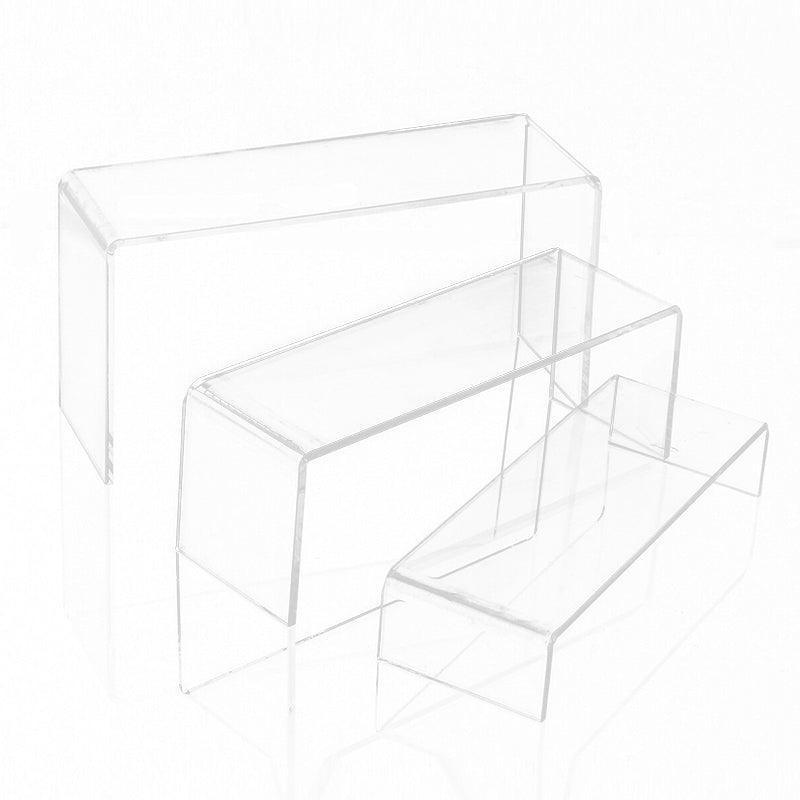 3 Pcs Acrylic Display Stand Shoe Rack Set | StorageOZ