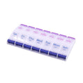 14 Grid Press Lid Medicine Box Organiser | StorageOZ