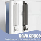 Folding Over Door Clothes Hook Two Colours | StorageOZ