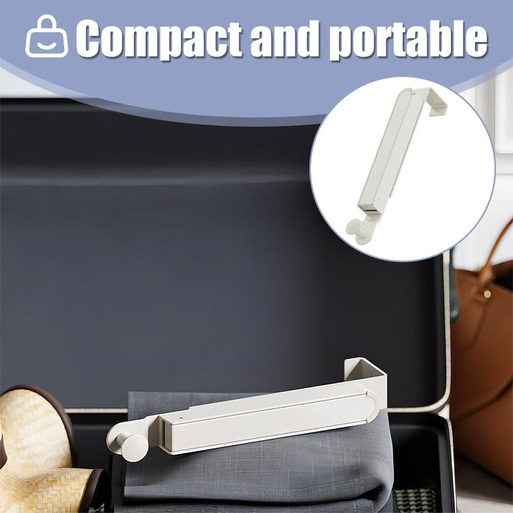 Folding Over Door Clothes Hook Two Colours | StorageOZ