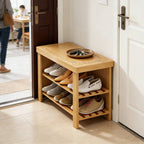 69cm Shoe Stool Entry Storage Organiser Set | StorageOZ