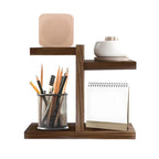 Solid Wood Desktop Storage Rack Two Finishes | StorageOZ