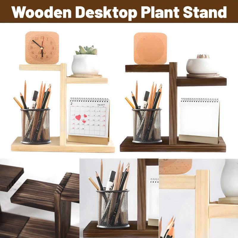 Solid Wood Desktop Storage Rack Two Finishes | StorageOZ