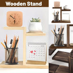 Solid Wood Desktop Storage Rack Two Finishes | StorageOZ