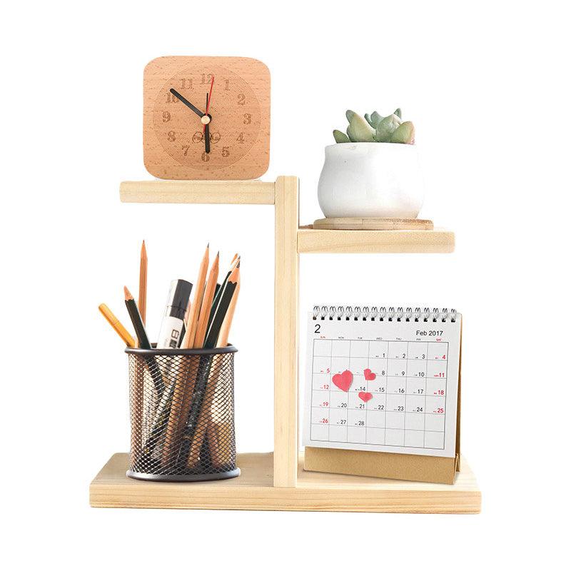 Solid Wood Desktop Storage Rack Two Finishes | StorageOZ